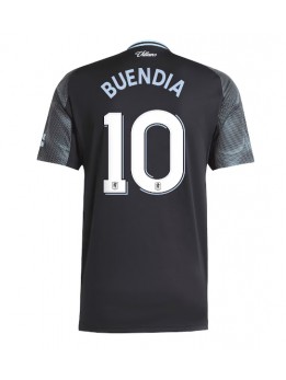 Billige Aston Villa Emiliano Buendia #10 Bortedrakt 2025-26 Kortermet